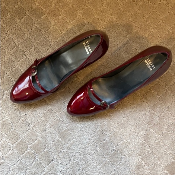Stuart Weitzman - Red Patent pumps - Picture 2 of 4